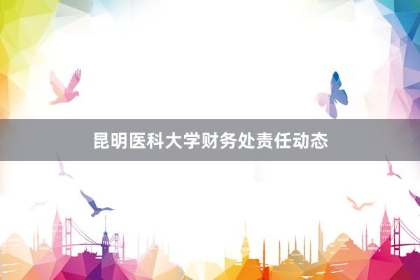 昆明医科大学财务处责任动态